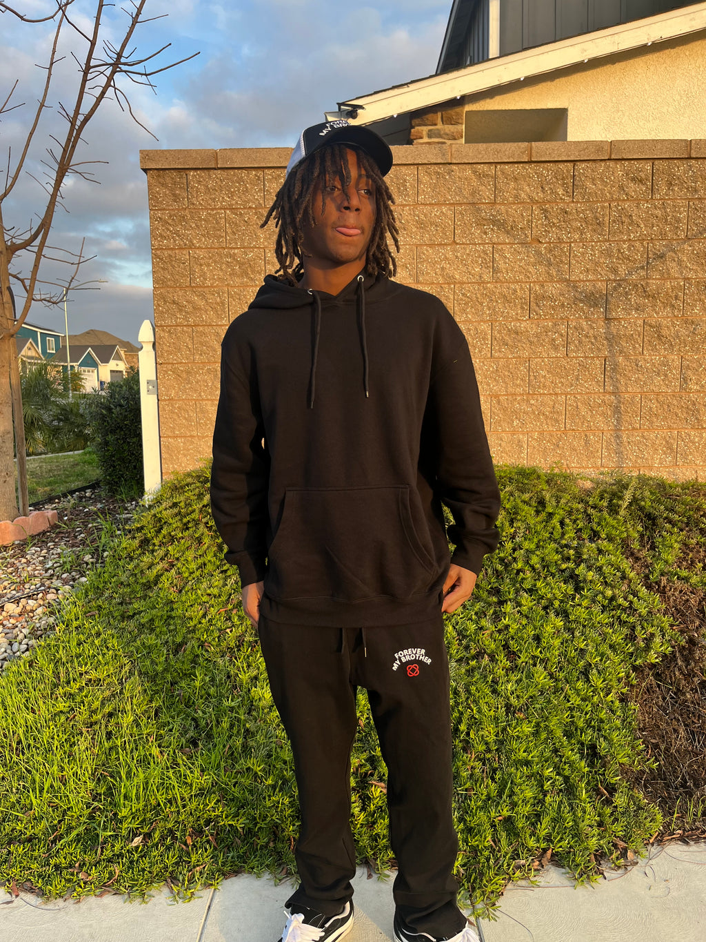 FMB  Sponge Fleece Straight Leg jogger  Pants