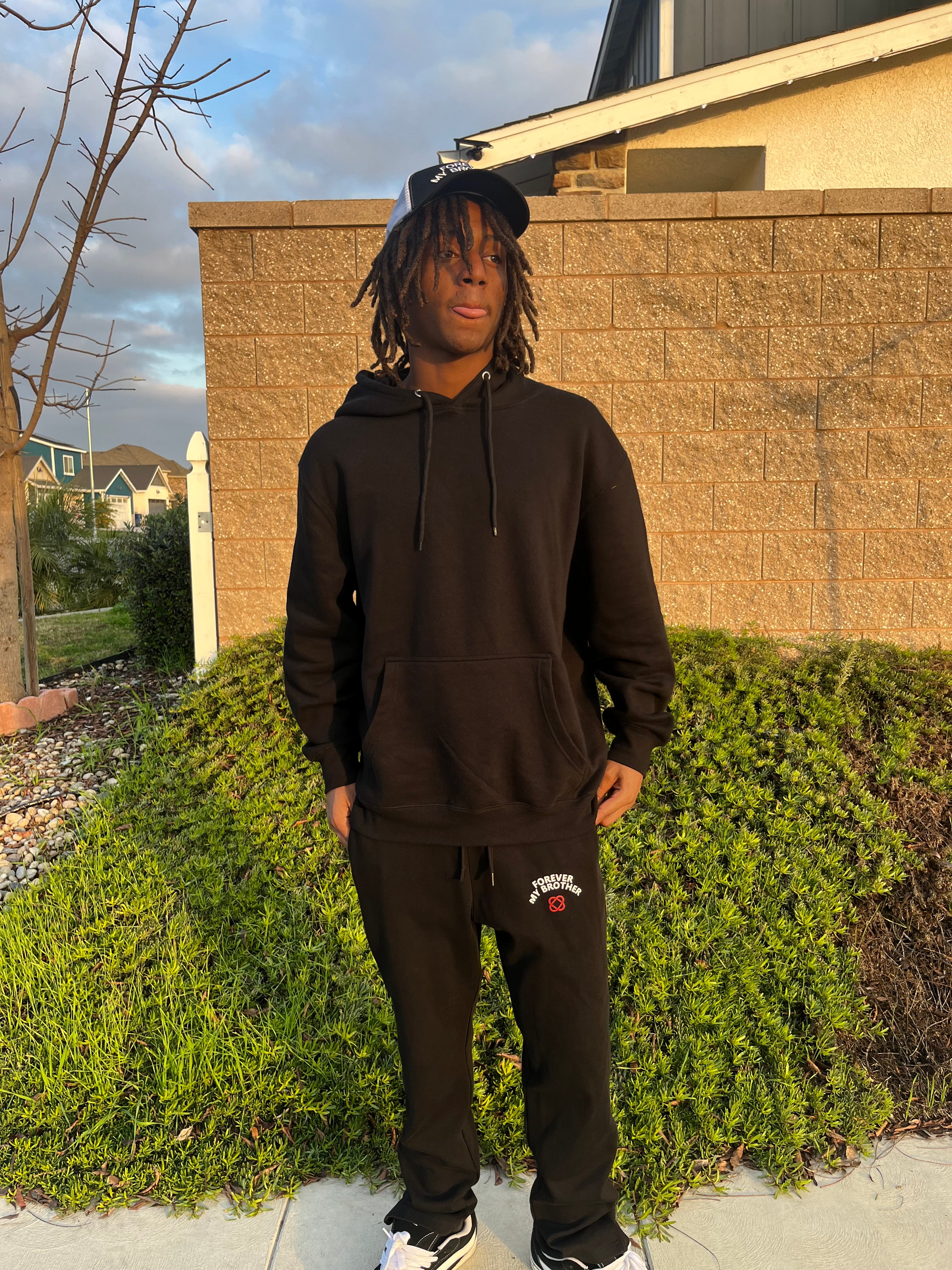 FMB  Sponge Fleece Straight Leg jogger  Pants