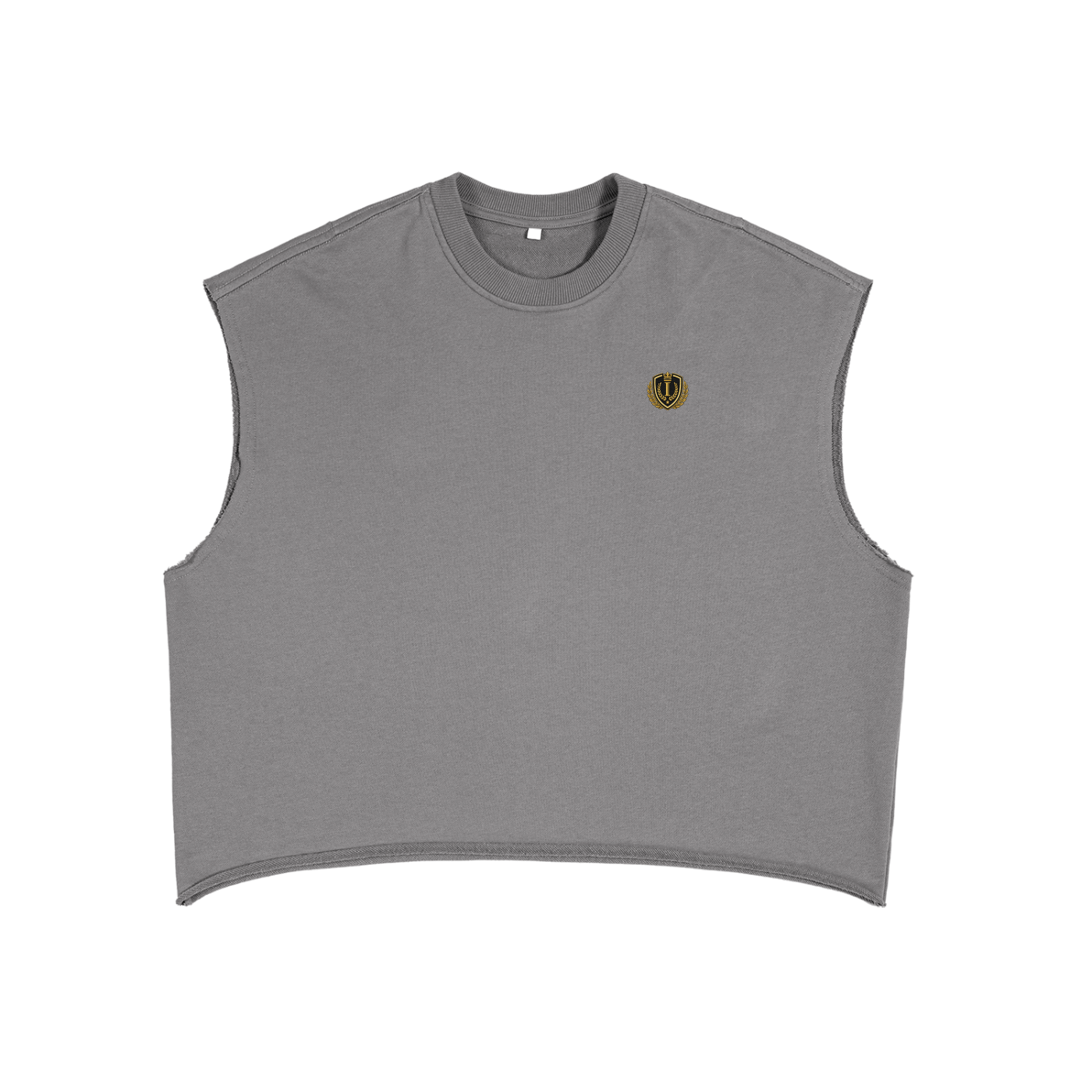 The Foundarion French Terry Boxy Tank Top