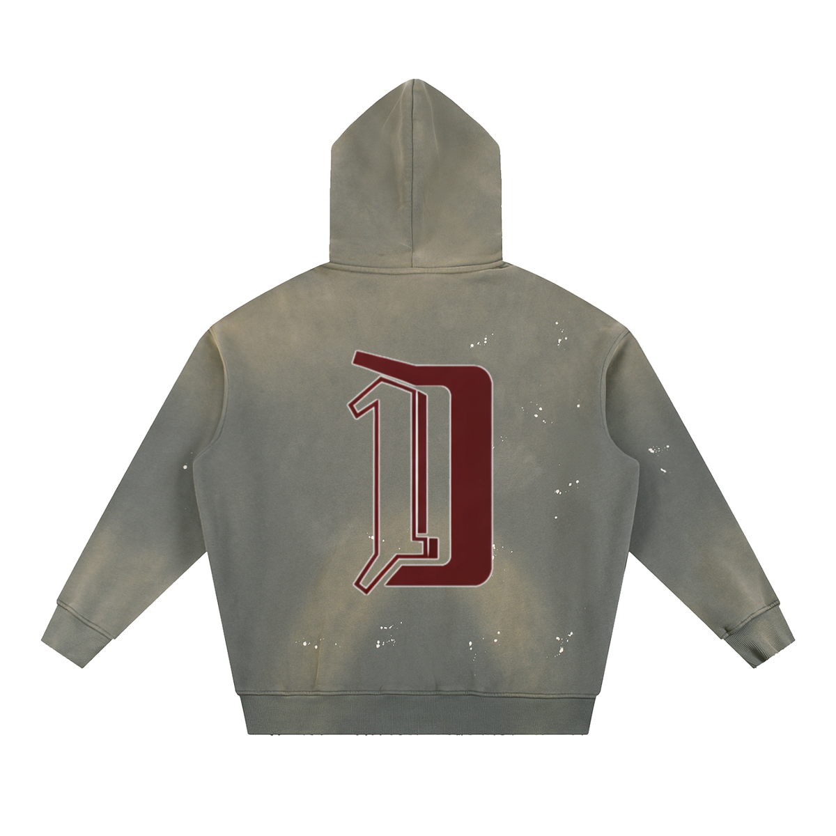 Day 1 Premium Vintage Hoodie – Heavyweight Unisex Hoodie - product photo 3
