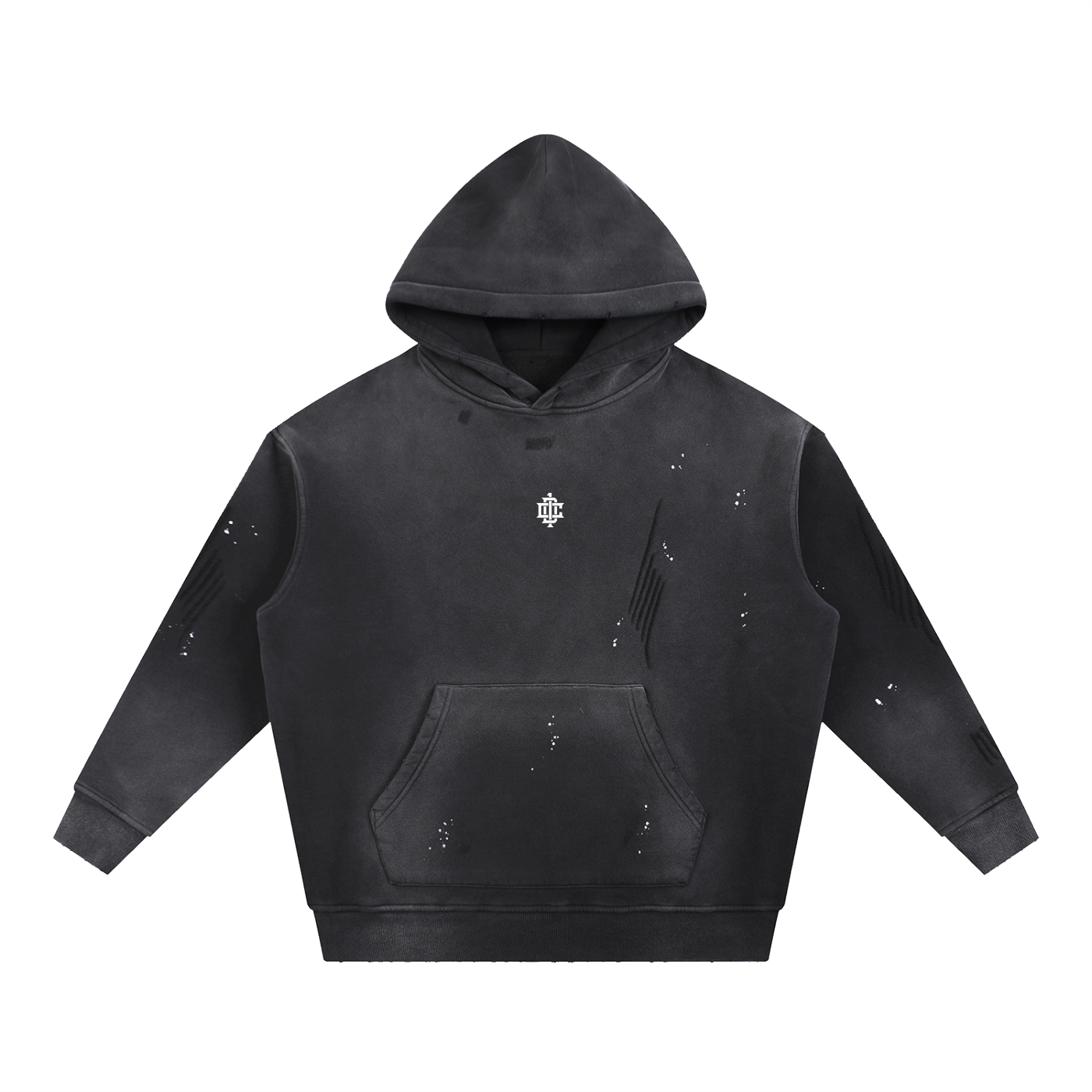 Day 1 Premium Vintage Hoodie.  Heavyweight Unisex Hoodie
