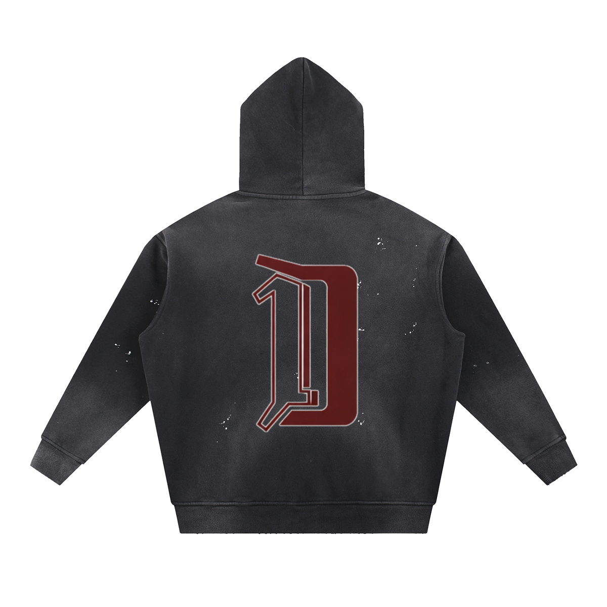 Day 1 Premium Vintage Hoodie – Heavyweight Unisex Hoodie - product photo 1