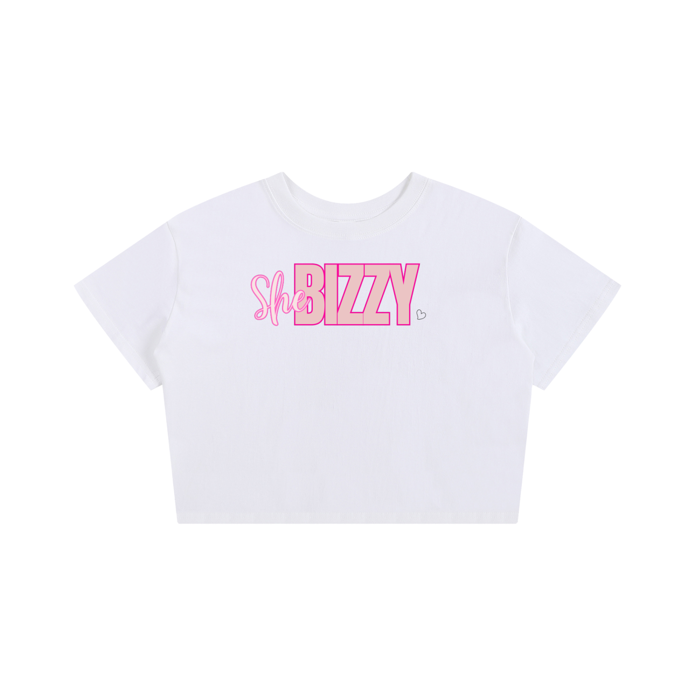 She BIZZY Statement Crop