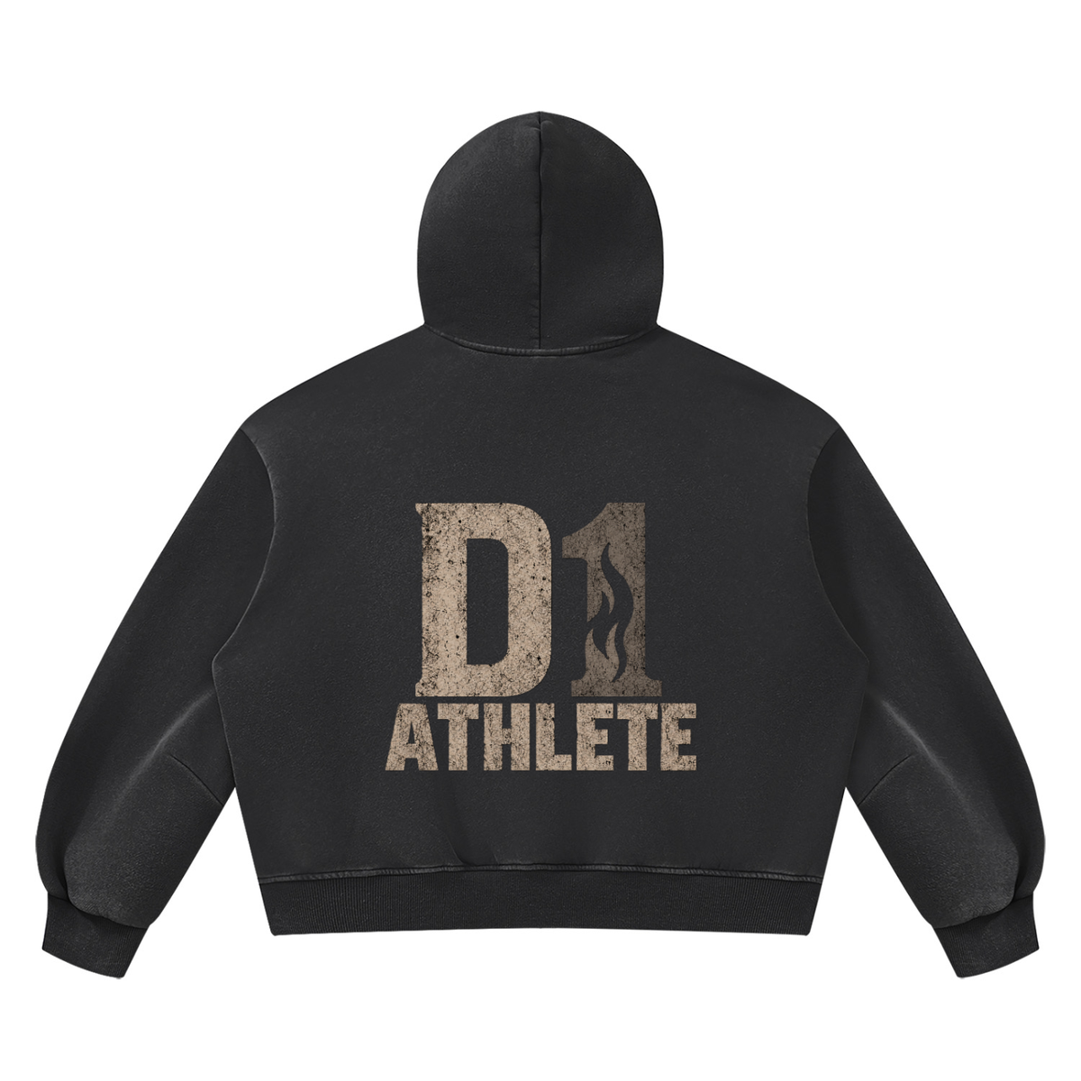 BFM Vintage Wash Boxy Fleece Hoodie