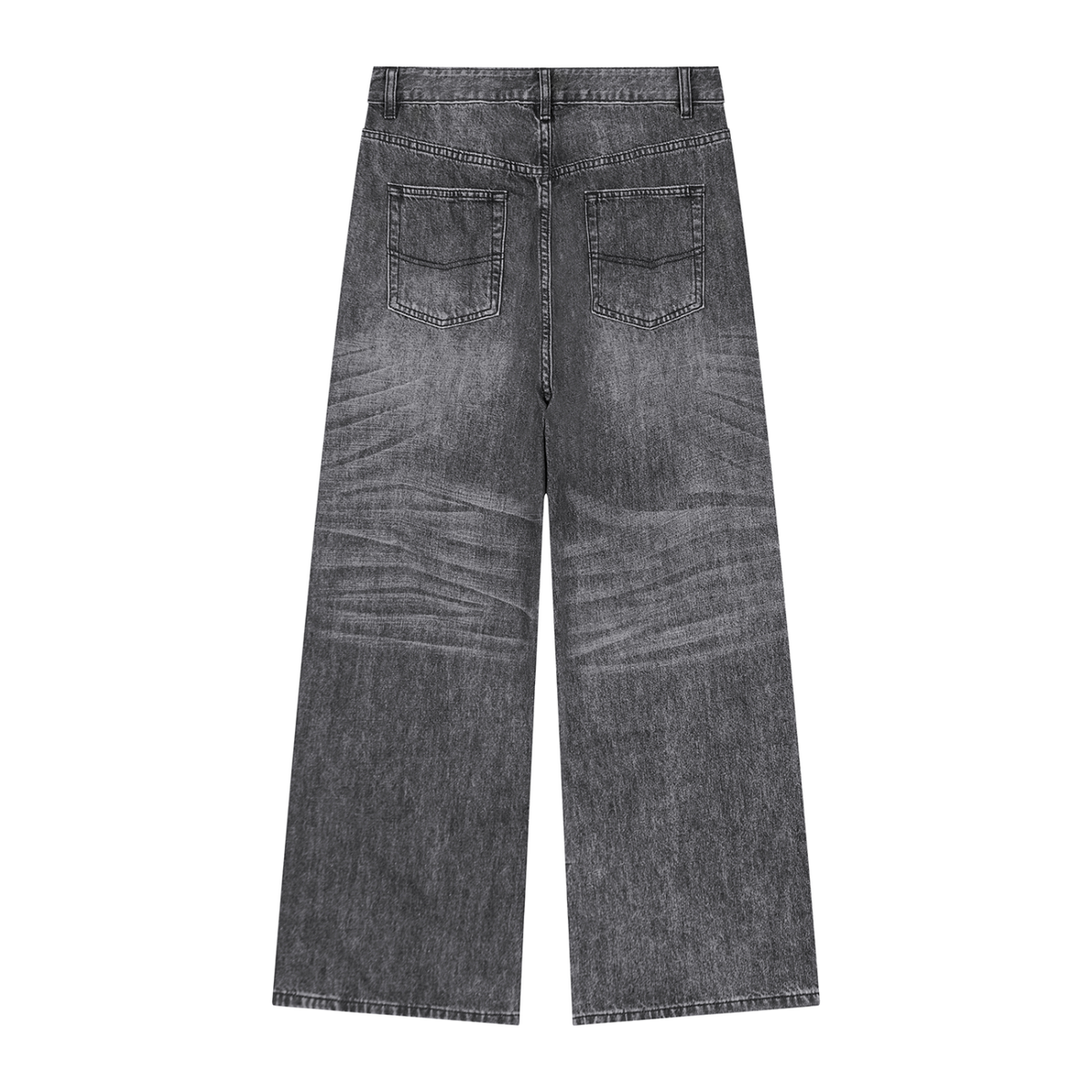 FMB baggy Vintage Wash Denim Jeans