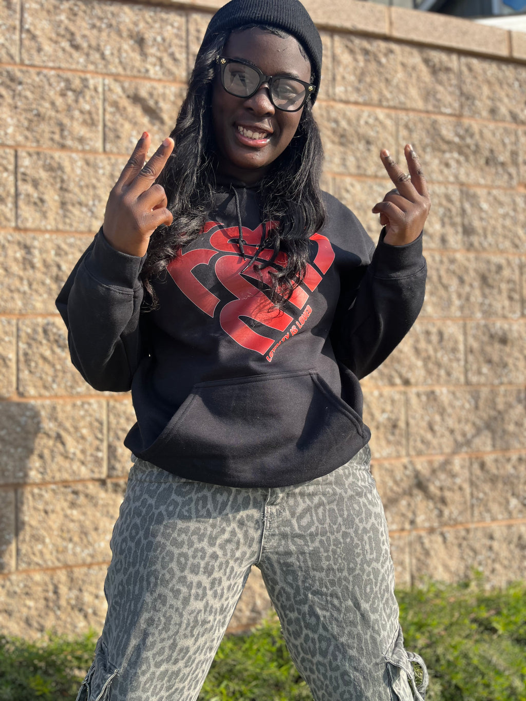 (FMB) Loyalty Heart Unisex Fleece Hoodie