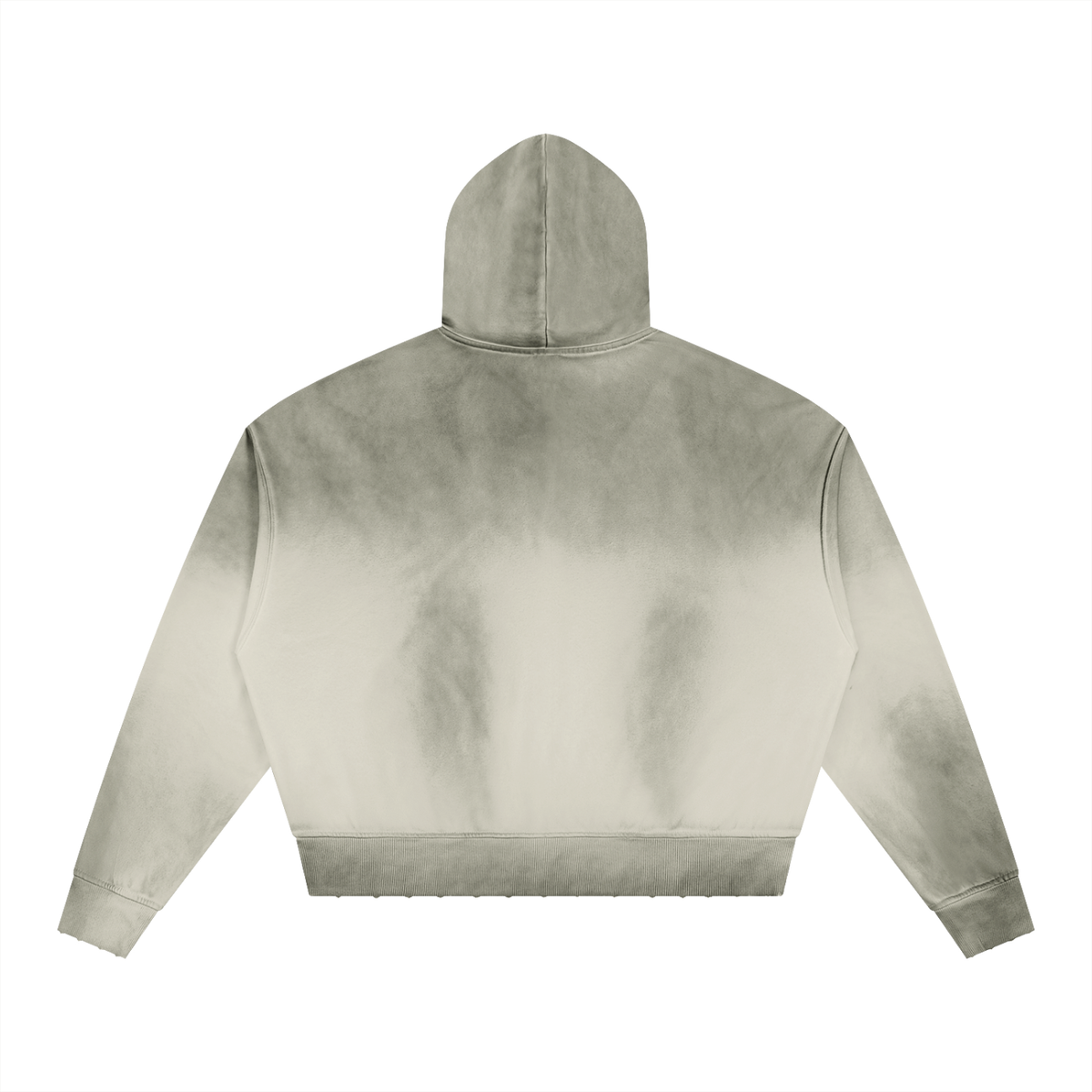 Forever My Brother Unisex Sunfade Distressed Boxy Hoodie