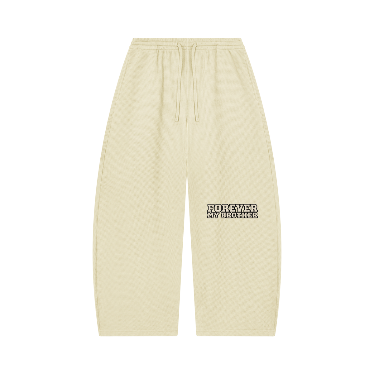 FMB Waffle Barrel Leg Pants