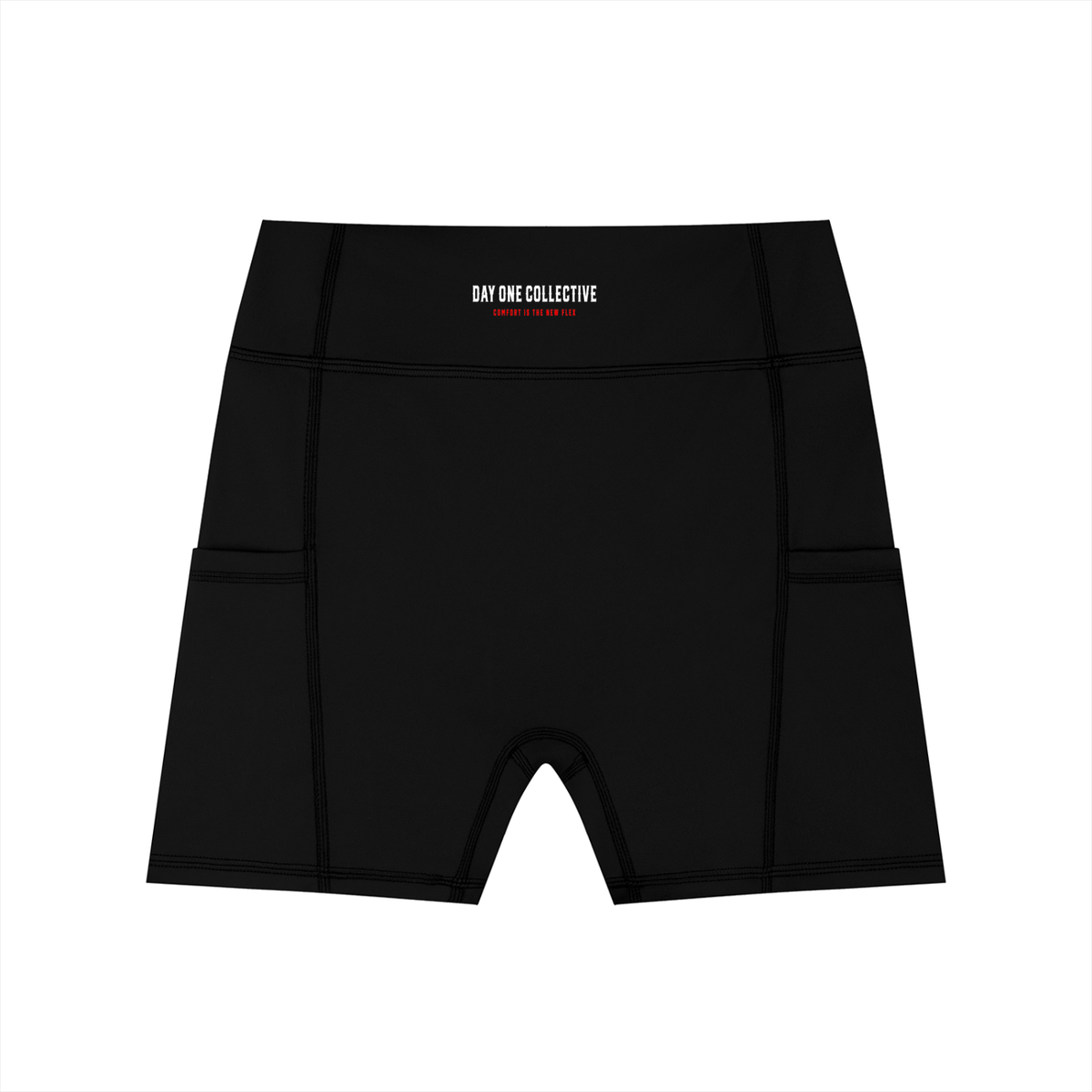The collective Women's High-Waisted Pocket Biker Shorts