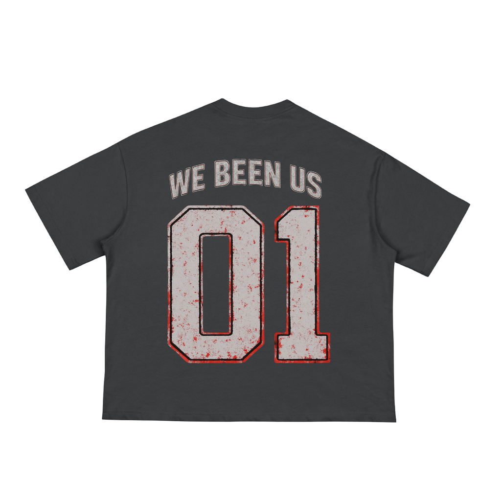 We Been Us Boxy Tee (Copy) tees Cropped Tee