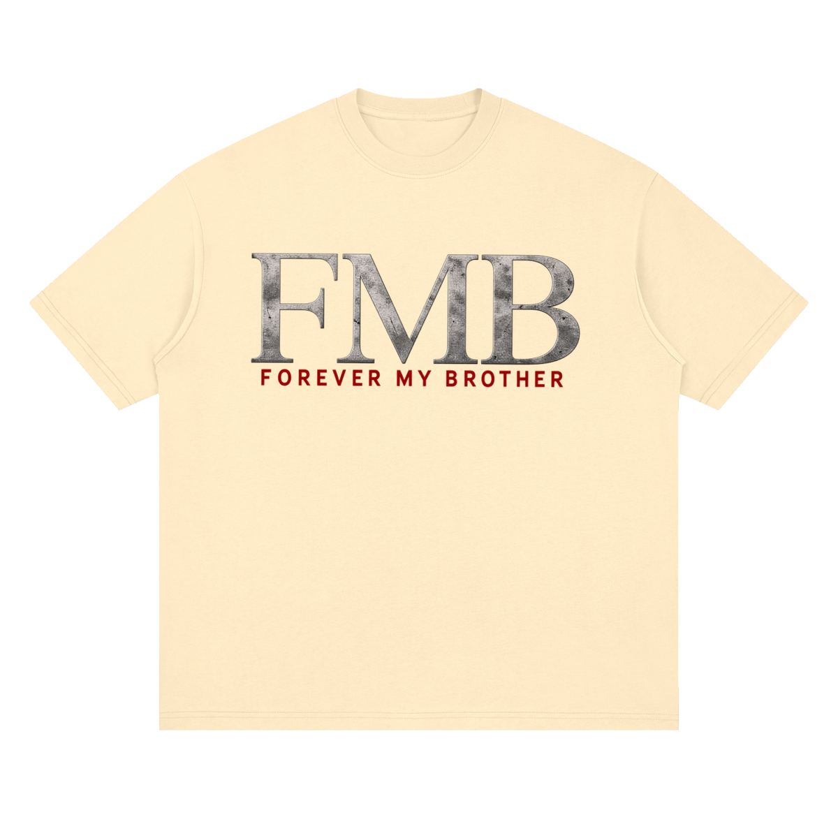 FMB Forever My Brother Streetwear Drop Shoulder T-Shirt