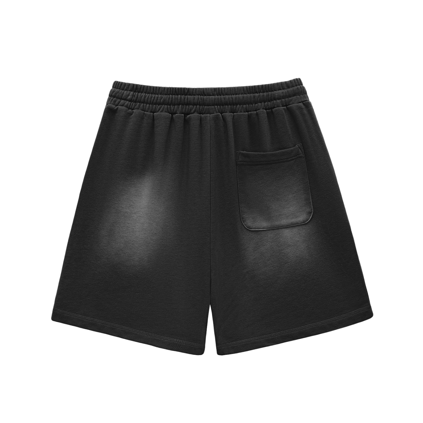 Dayone collective Sun Fade Raw Edge Cotton Shorts