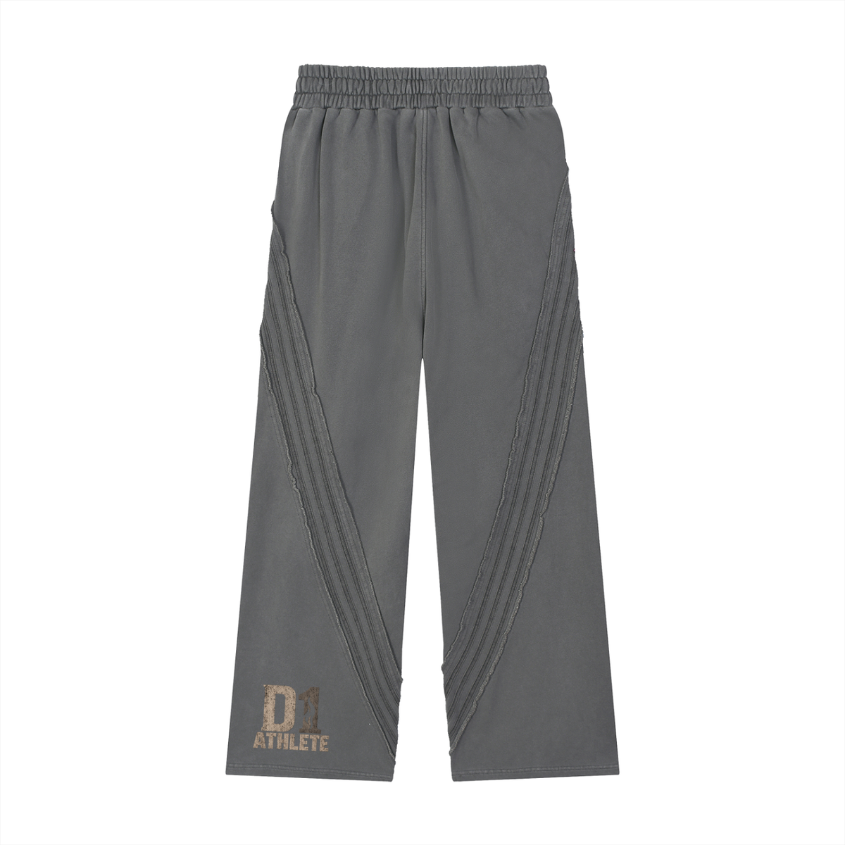 D1 Athlete Snow Washed  Raw Edge Sweatpants