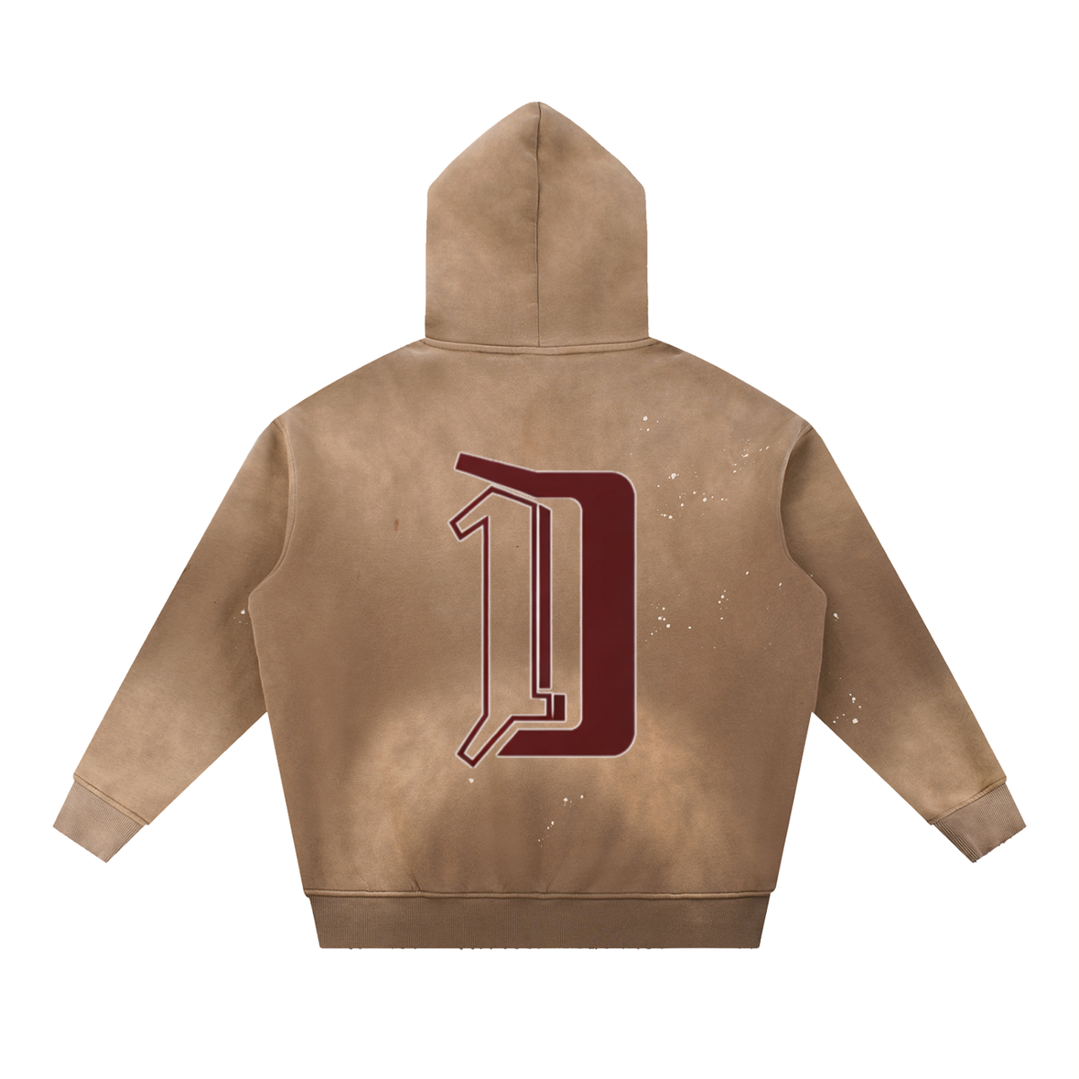 Day 1 Premium Vintage Hoodie – Heavyweight Unisex Hoodie - product photo 5