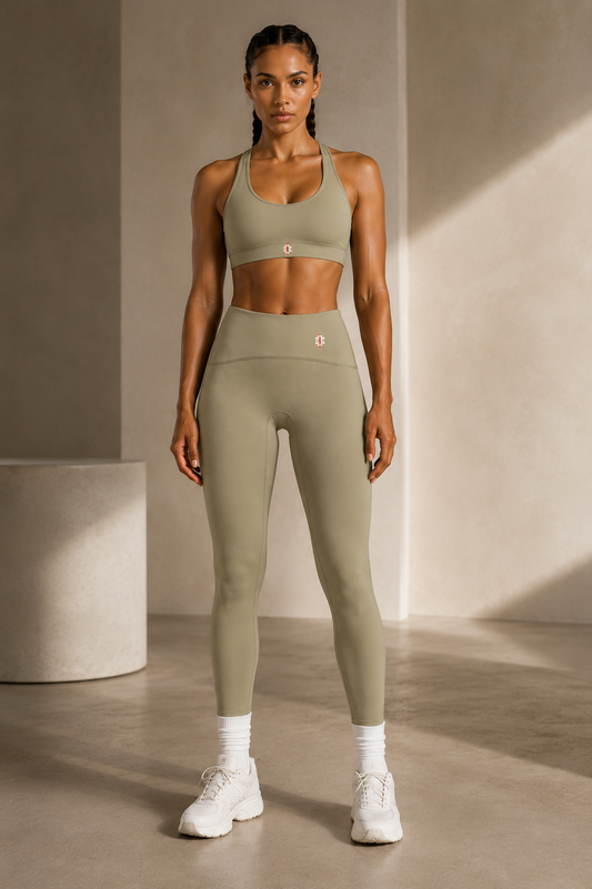Women's High-Waisted Ankle Length Yoga Leggings