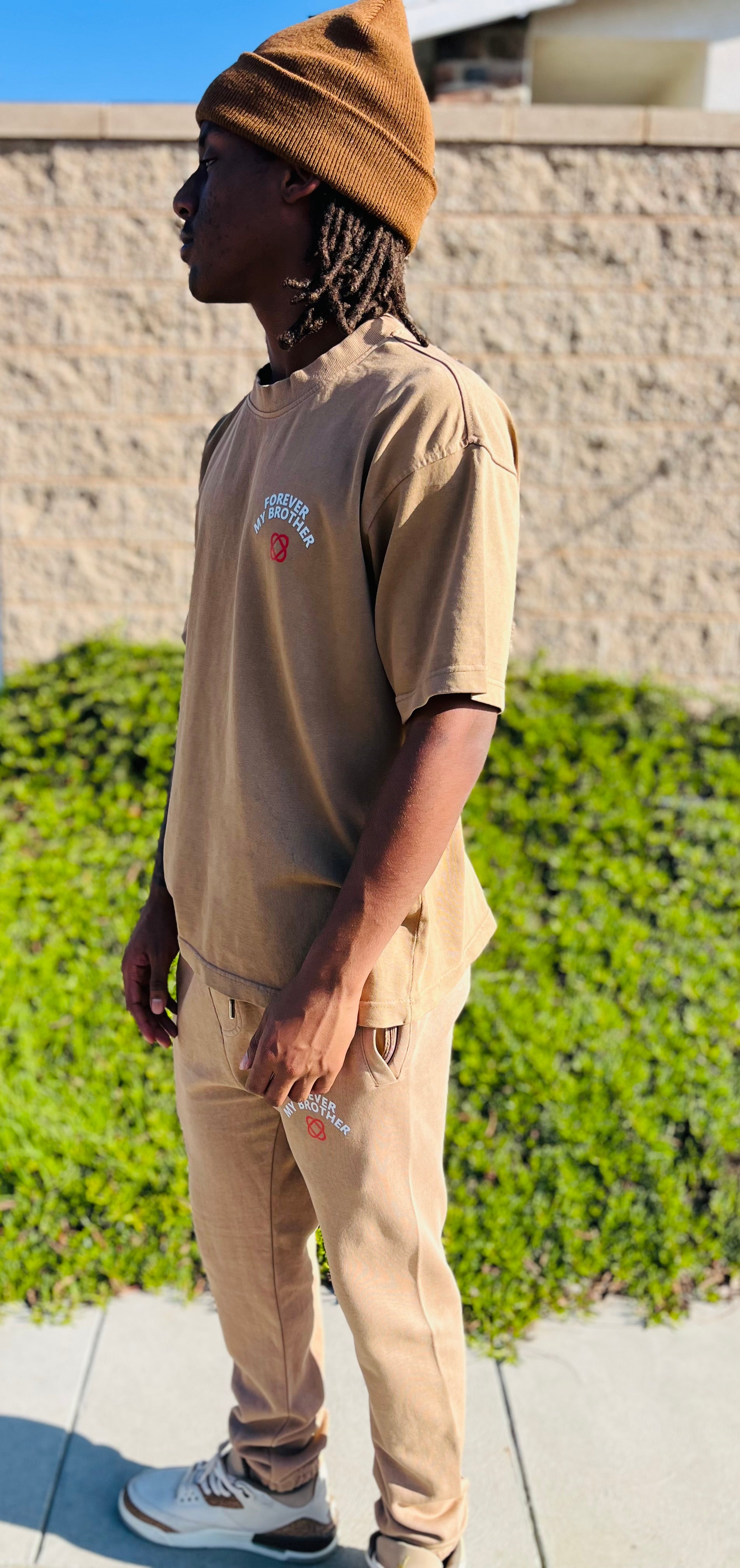 FMB (Bare Basics) Signature T-Shirt & Jogger Set