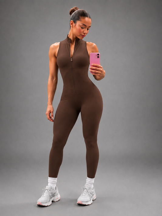 Day 1 Sculpt open back jumpsuite