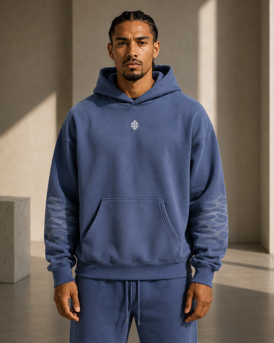 Sunfade Fleeced Hoodie