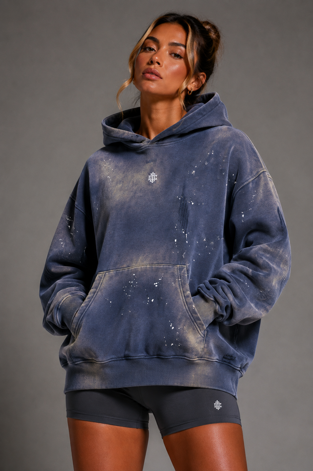 Day 1 Premium Vintage Hoodie.  Heavyweight Unisex Hoodie