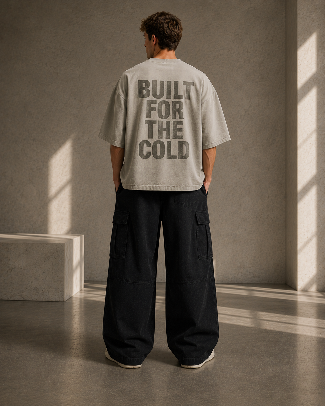 FMB Sunfade Washed Fleece Cargo Pants