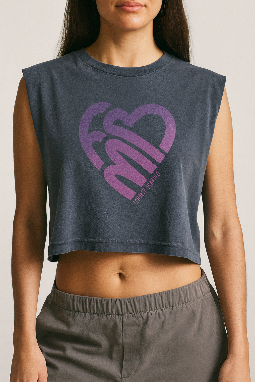 (FMB) Loyalty Heart Vintage Crop