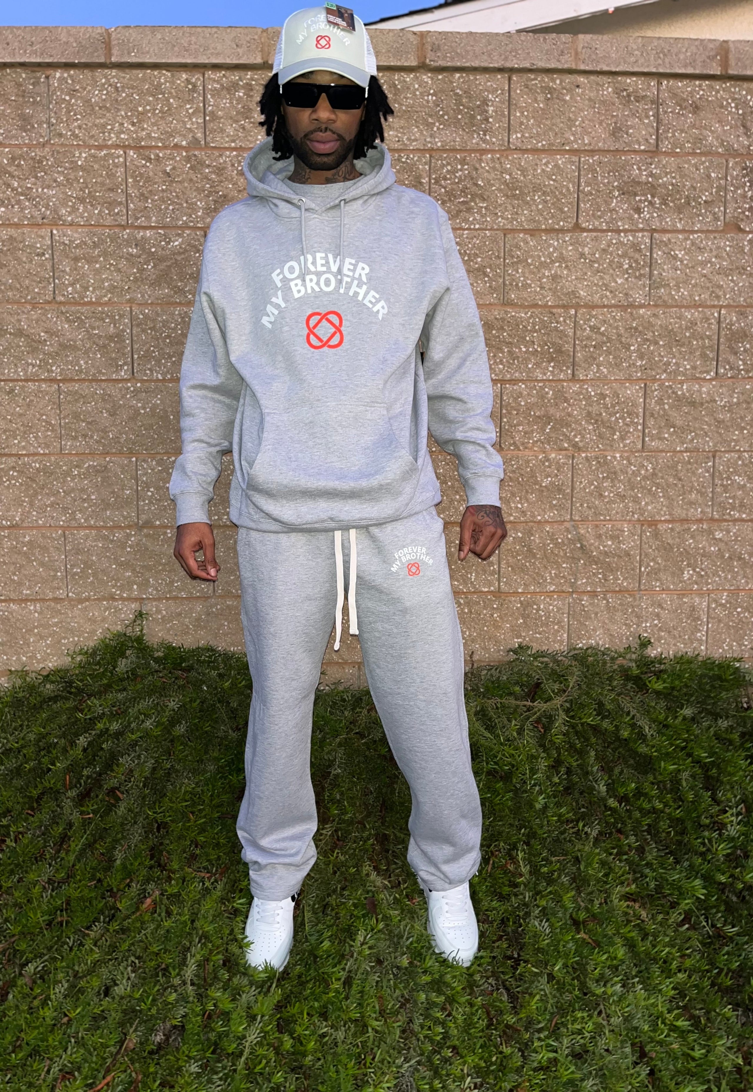 (FMB Signature) Open Bottom  Jogger Set