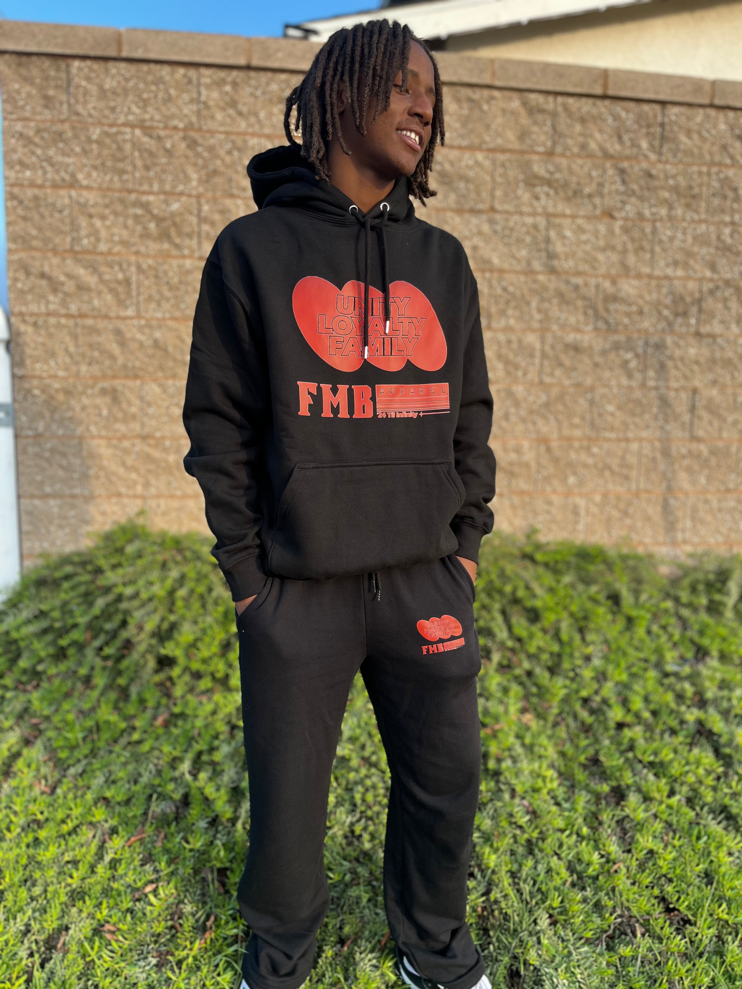 (FMB) Open Bottom Loyalty Cloud Jogger Set