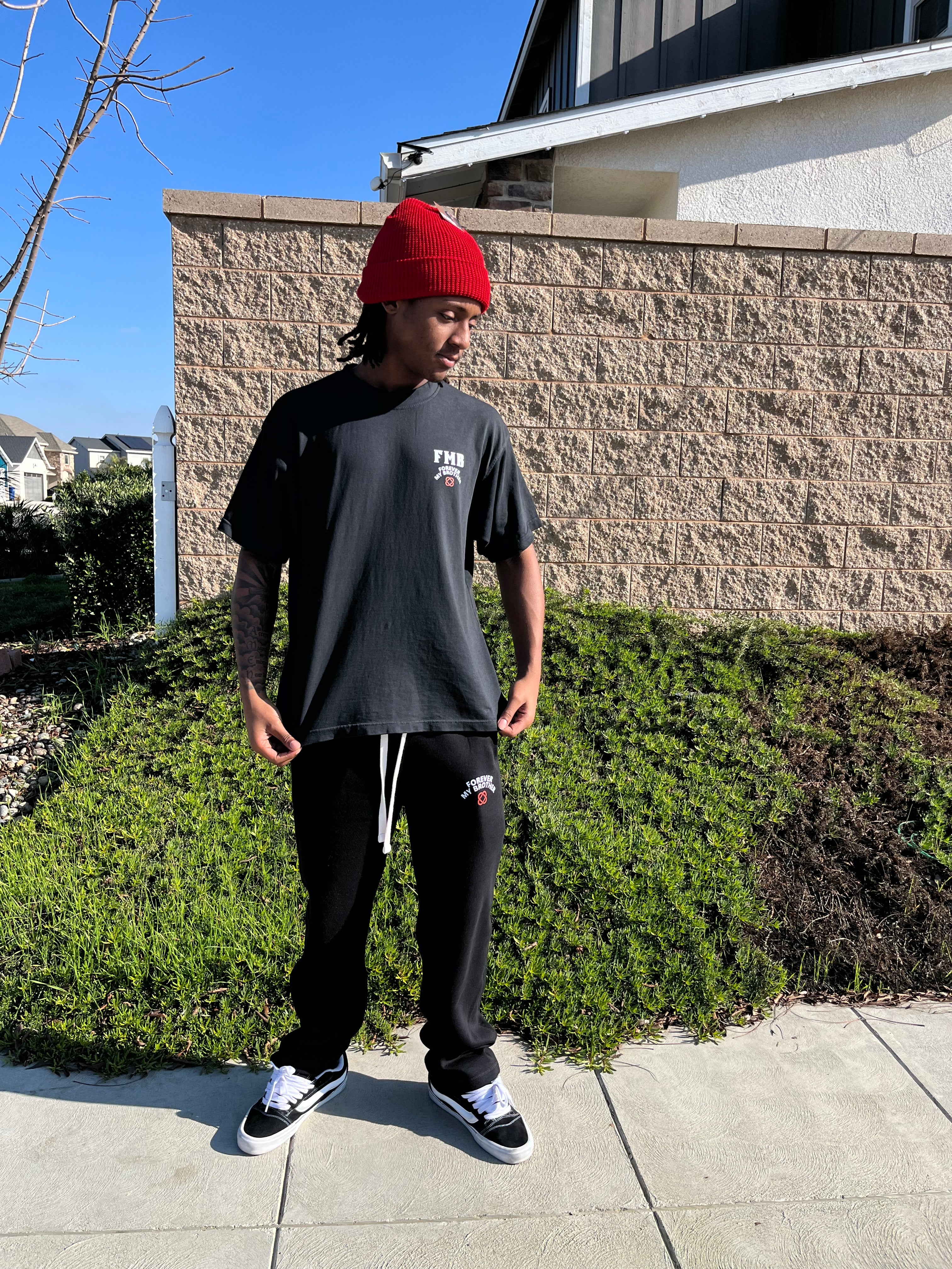 FMB (Bare Basics) Signature T-Shirt & Jogger Set