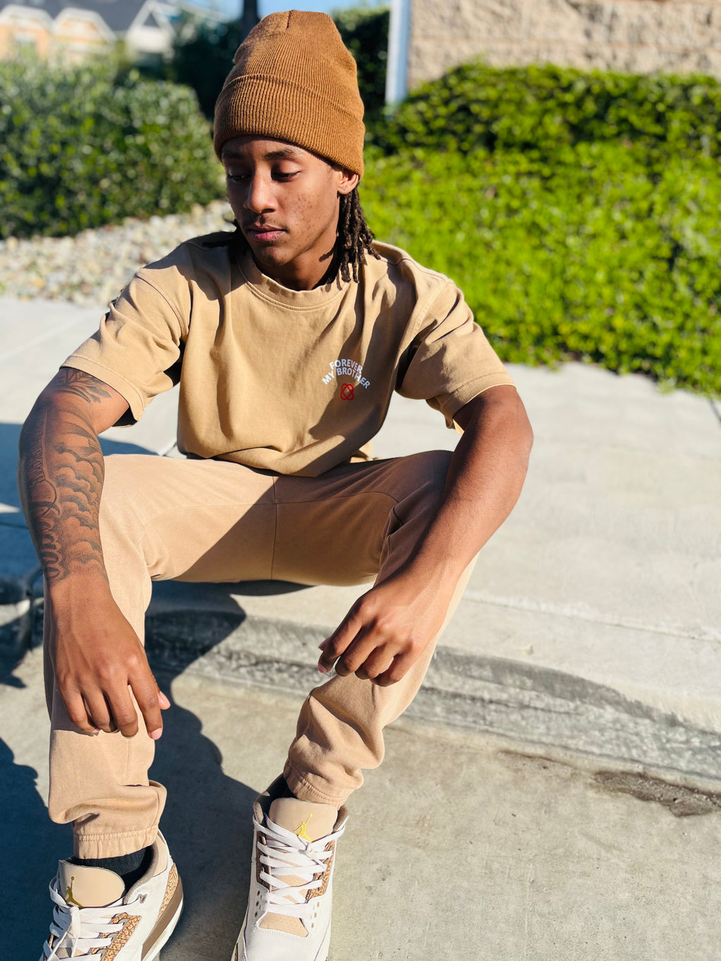 FMB (Bare Basics) Signature T-Shirt & Jogger Set