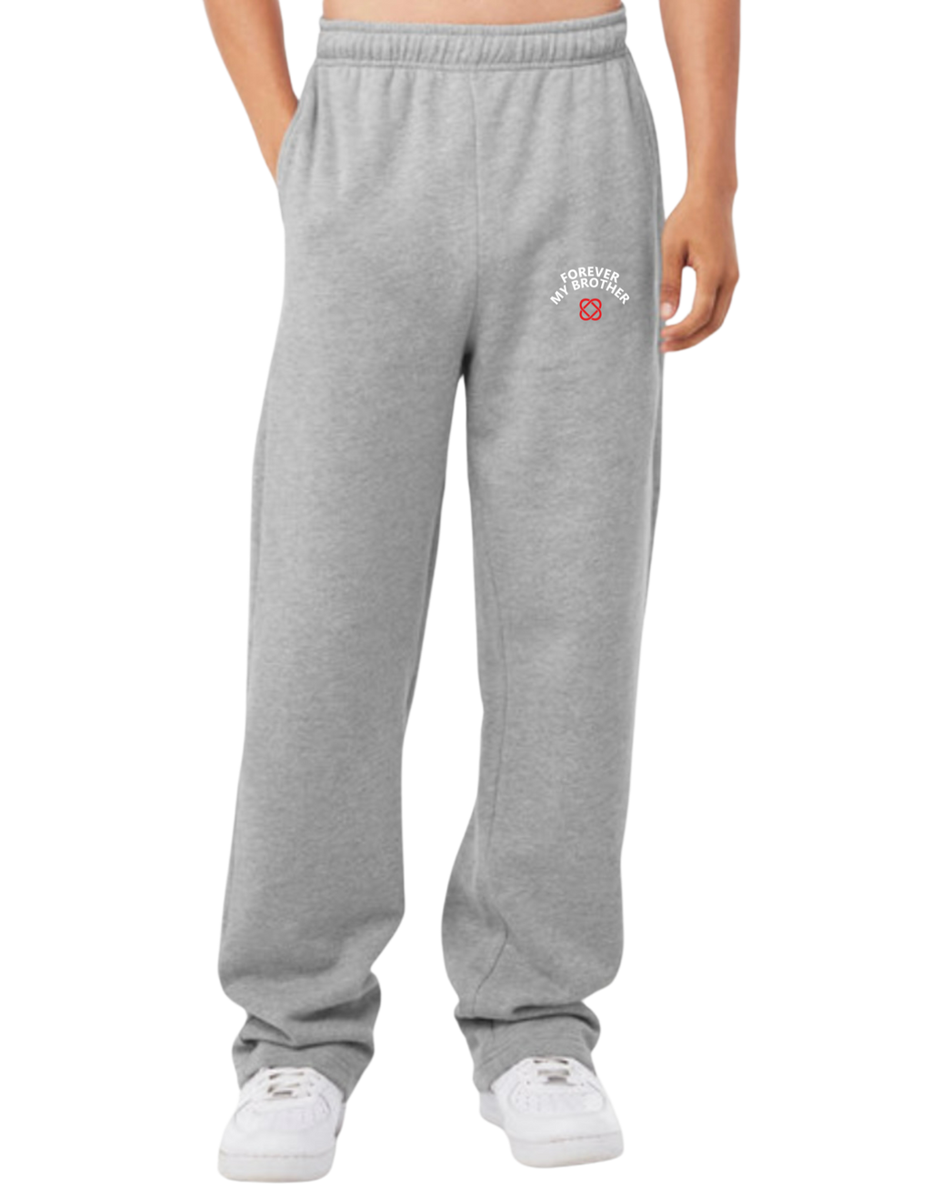 FMB  Sponge Fleece Straight Leg jogger  Pants