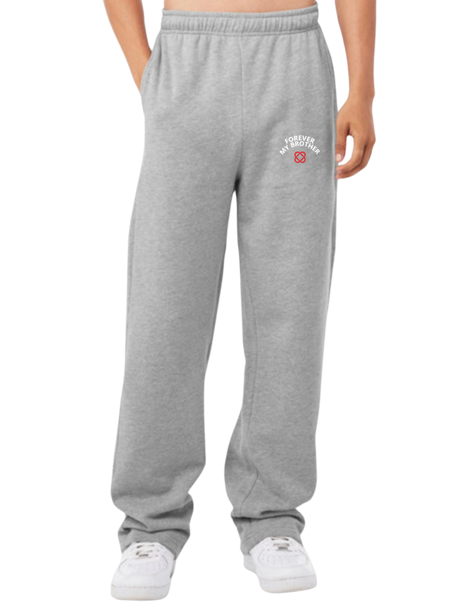 FMB  Sponge Fleece Straight Leg jogger  Pants