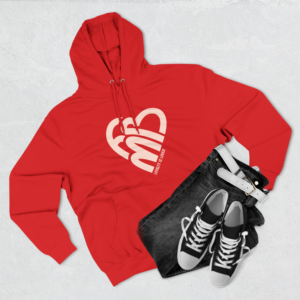 (FMB) Loyalty Heart Unisex Fleece Hoodie