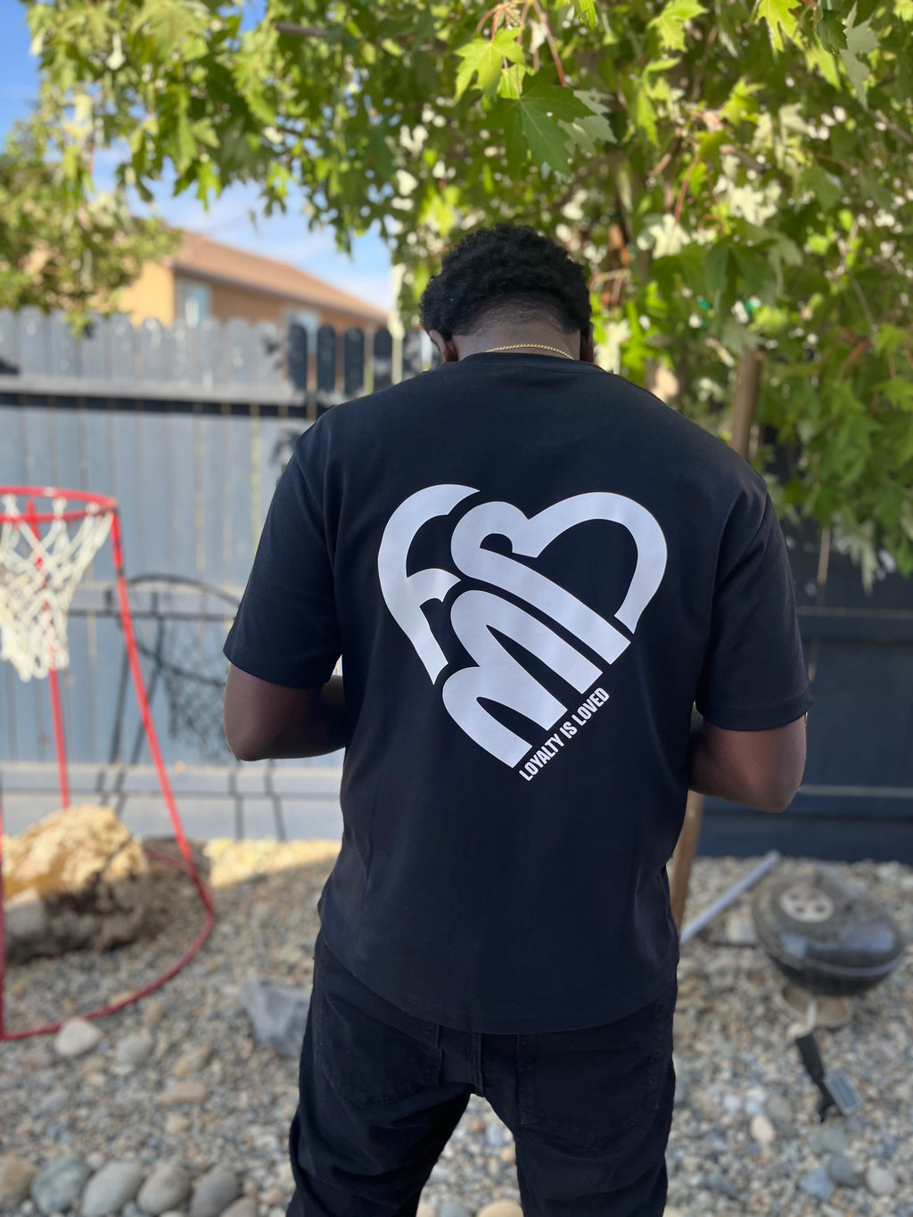 (FMB) Loyalty Heart Oversize Tee