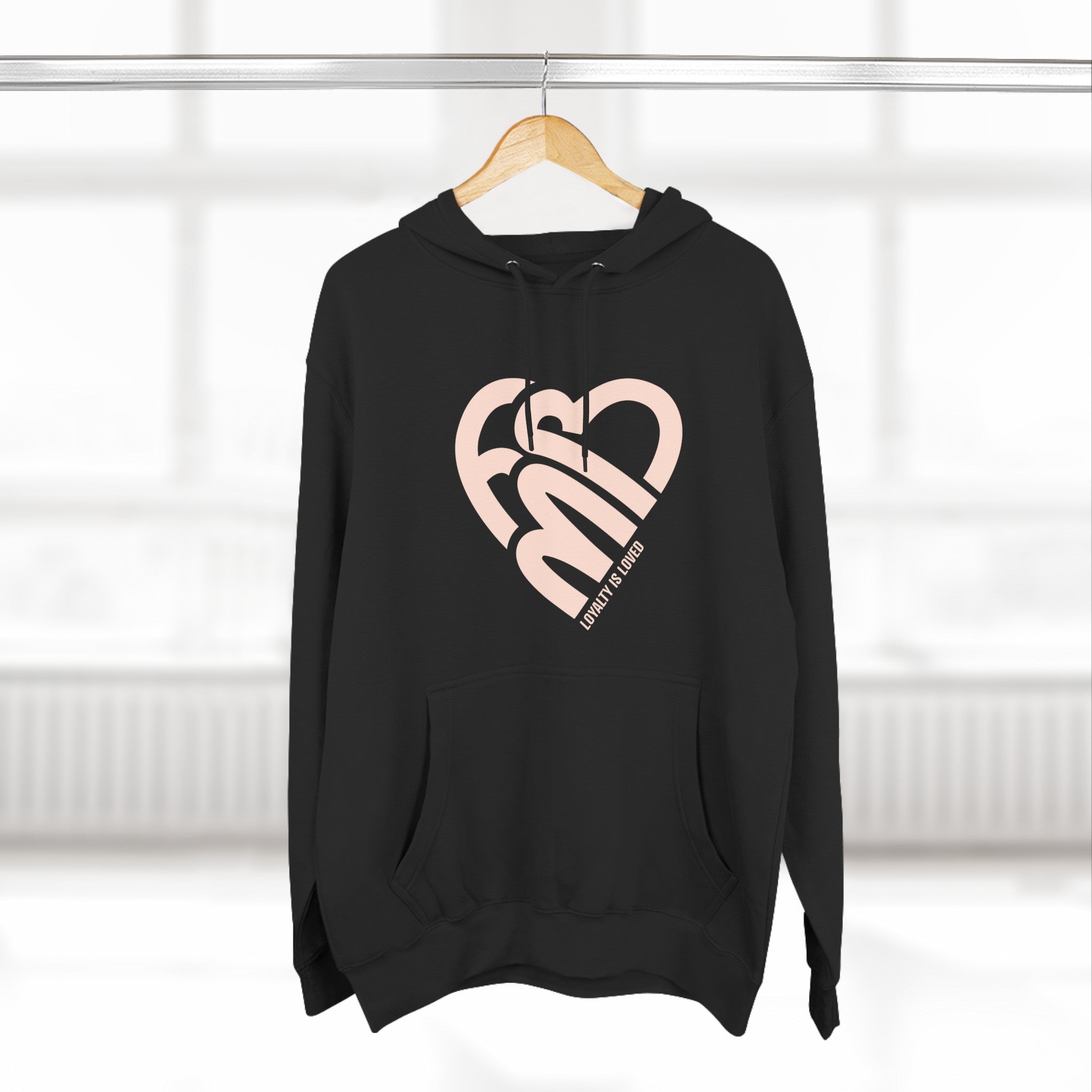 (FMB) Loyalty Heart Unisex Fleece Hoodie