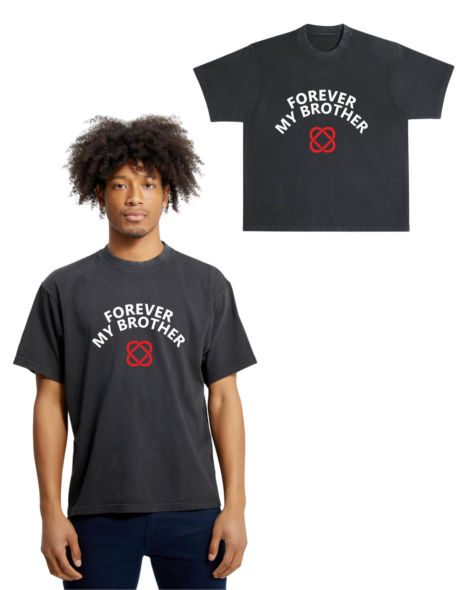 (FMB) Signature Boxy Tee Bare Basics (Style 2)