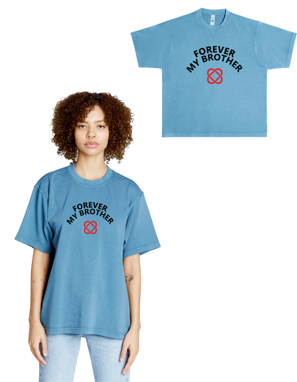 (FMB) Signature Boxy Tee Bare Basics (Style 2)