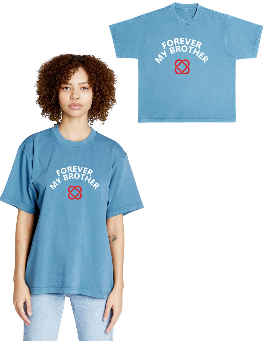 (FMB) Signature Boxy Tee Bare Basics (Style 2)