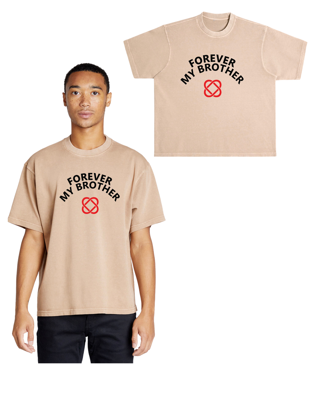 (FMB) Signature Boxy Tee Bare Basics (Style 2)