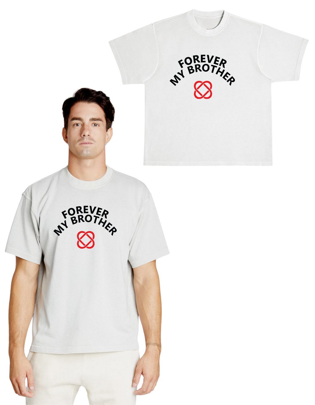 (FMB) Signature Boxy Tee Bare Basics (Style 2)