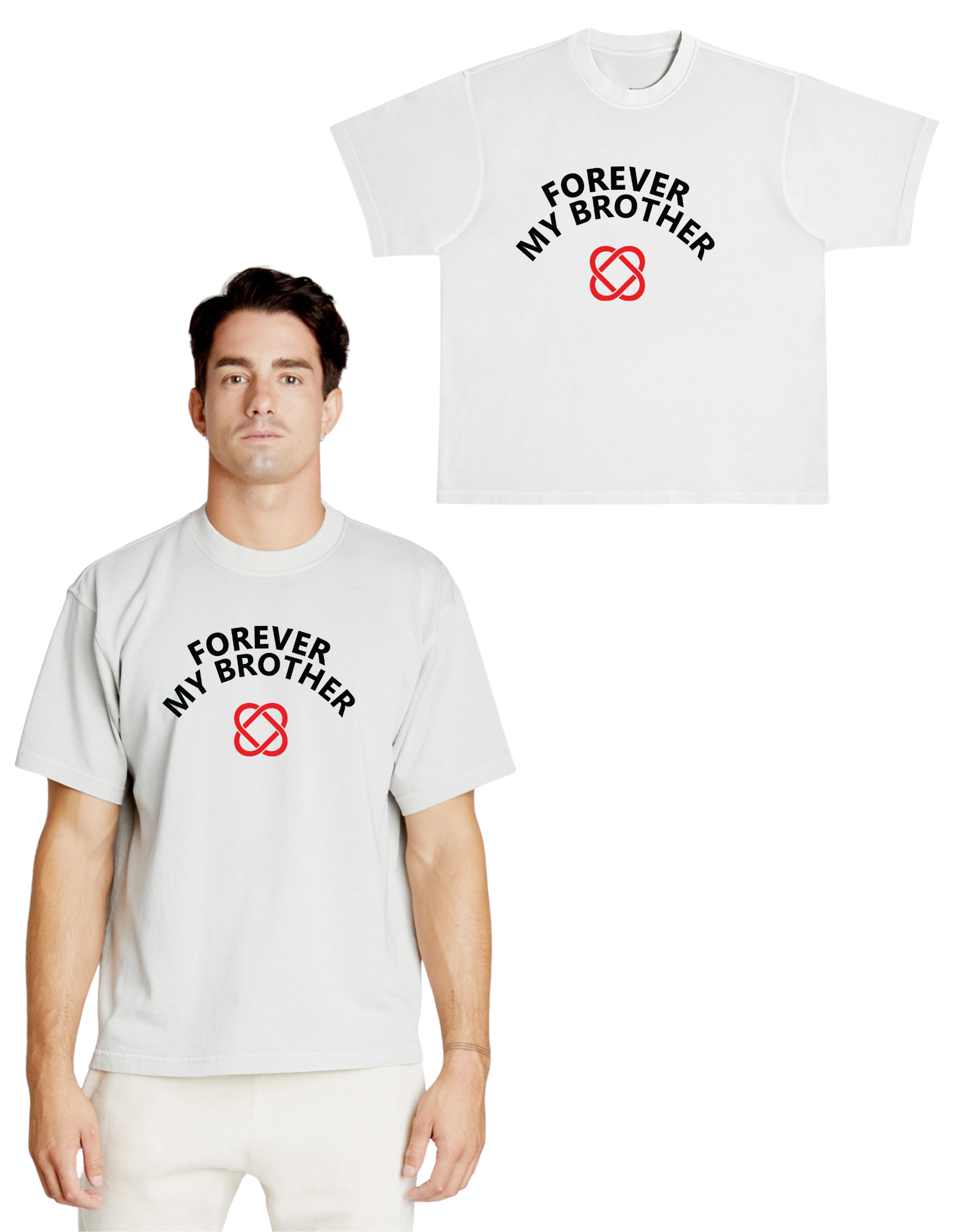 (FMB) Signature Boxy Tee Bare Basics (Style 2)