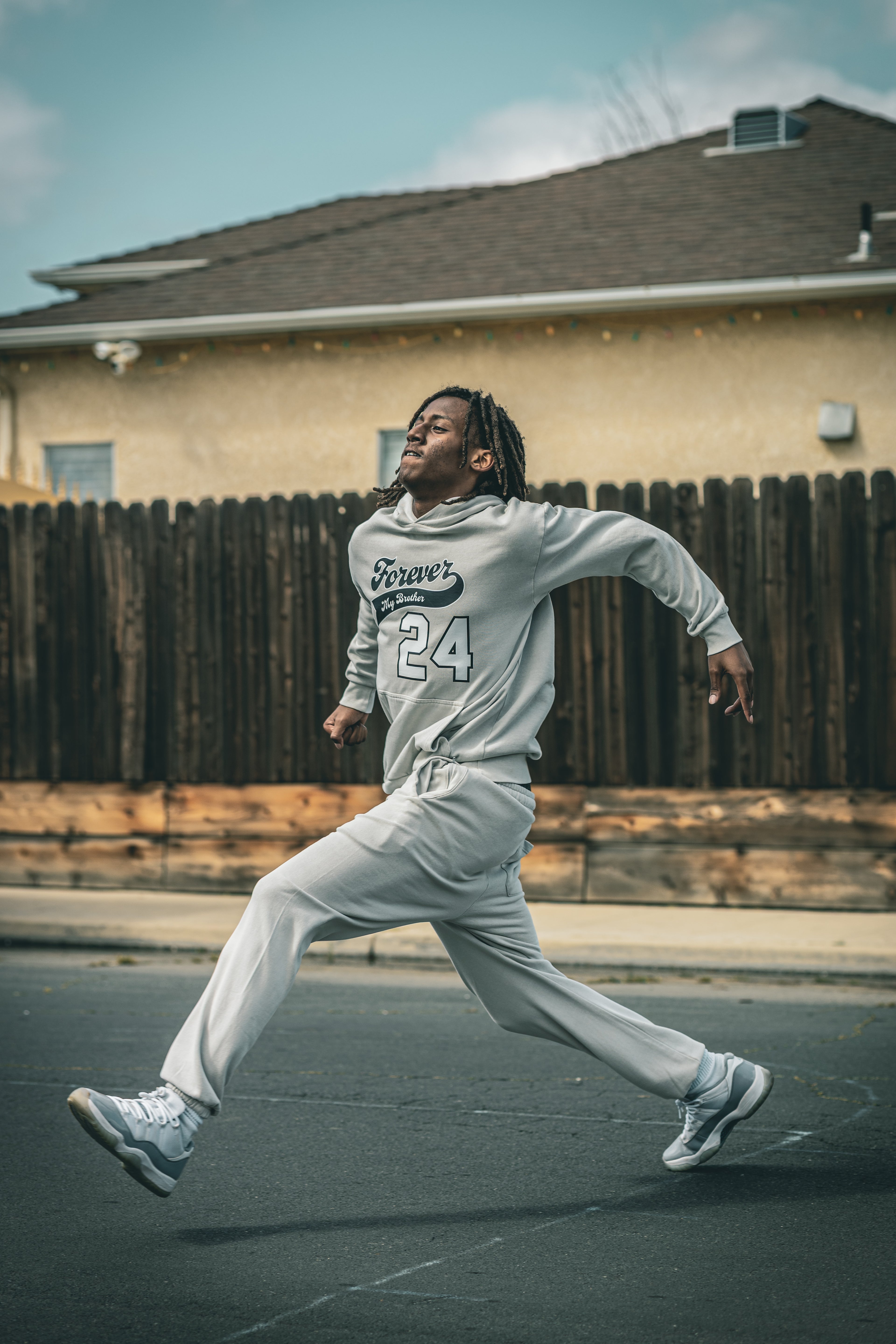 Forever 24 Legacy Jogger Set with Cordless Hoodie