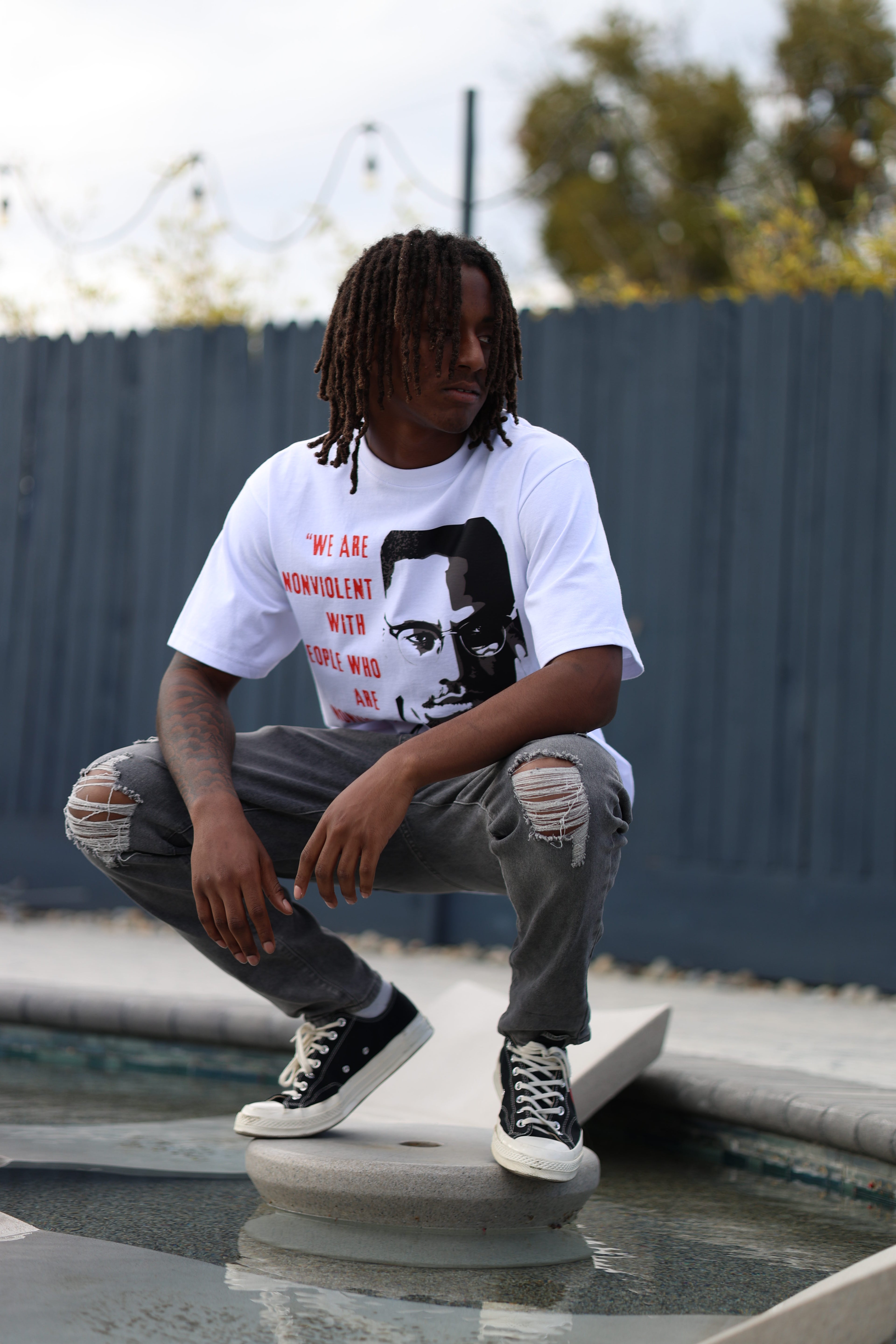 Malcolm X  " The Message" T-Shirt