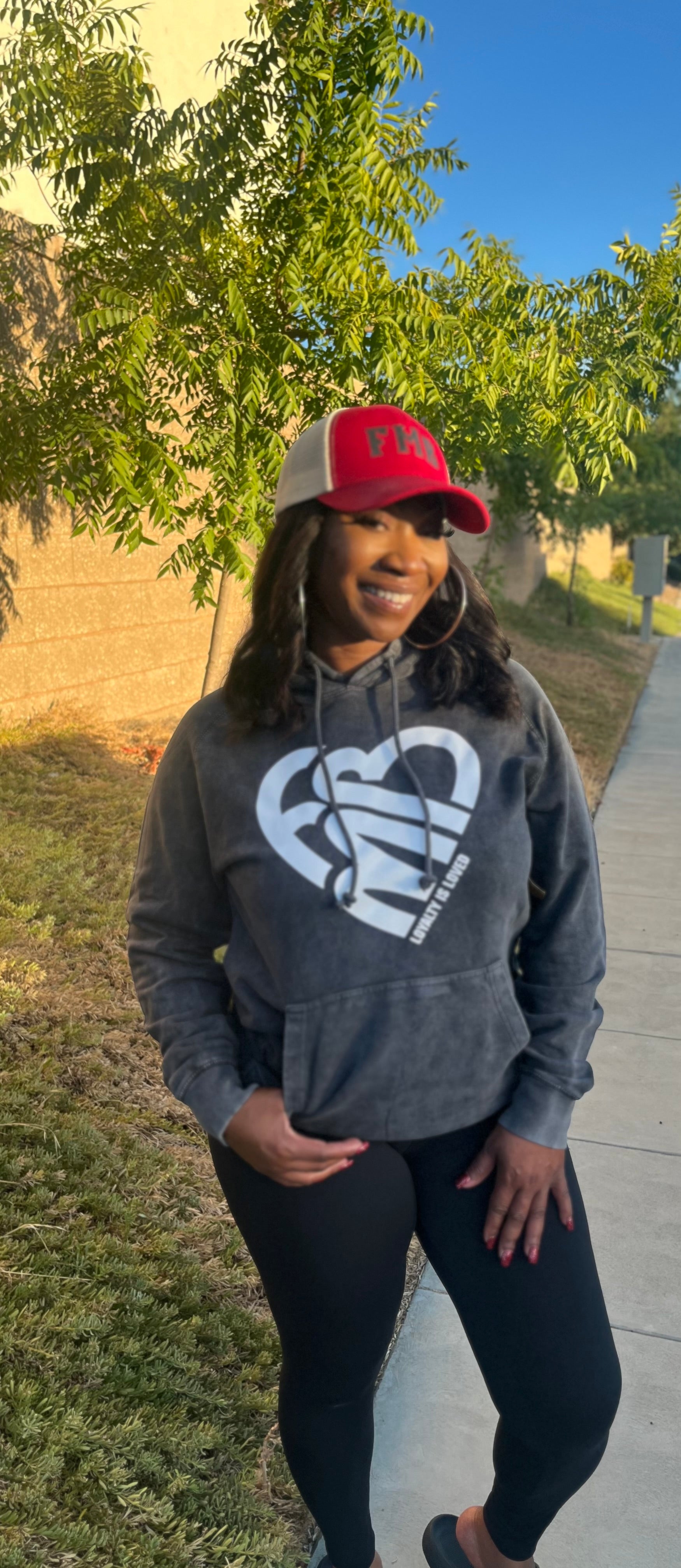 (FMB) Loyalty Heart Vintage Hoodie