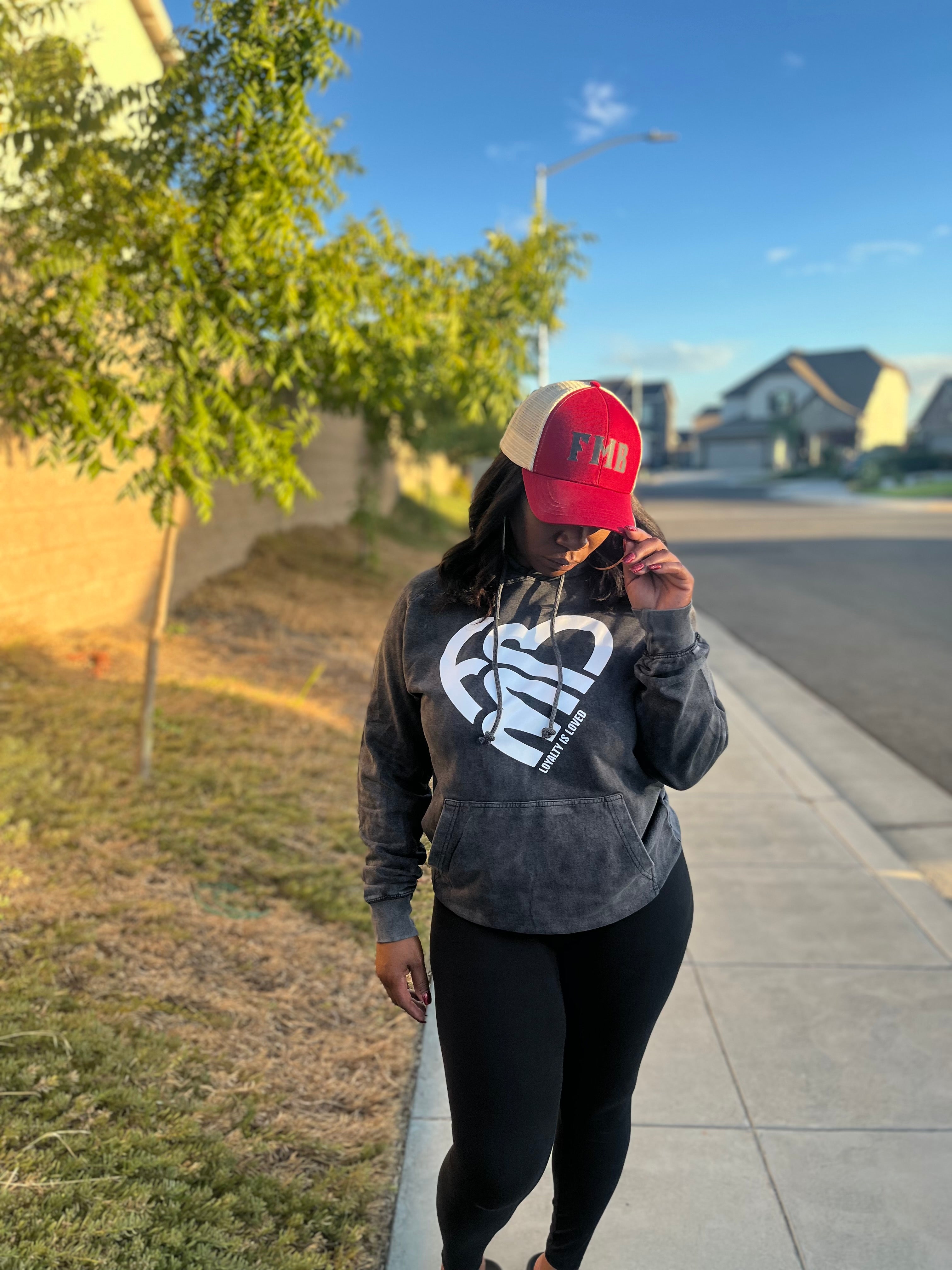 (FMB) Loyalty Heart Vintage Hoodie