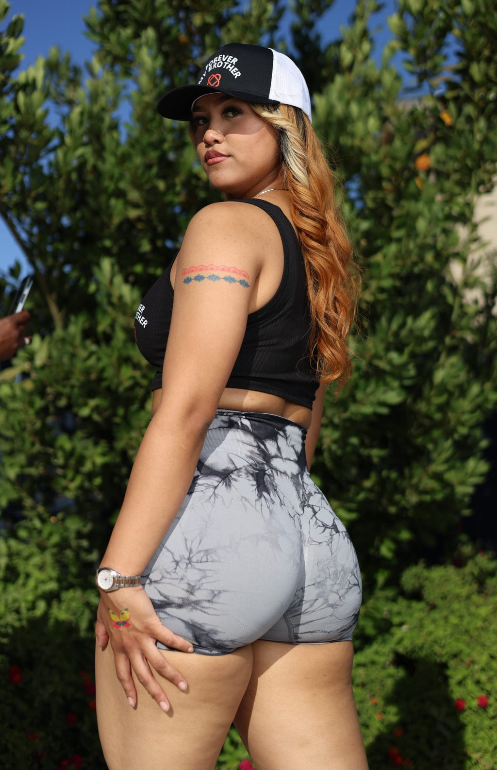 (FMB) Signature Booty Lifting Yoga Shorts