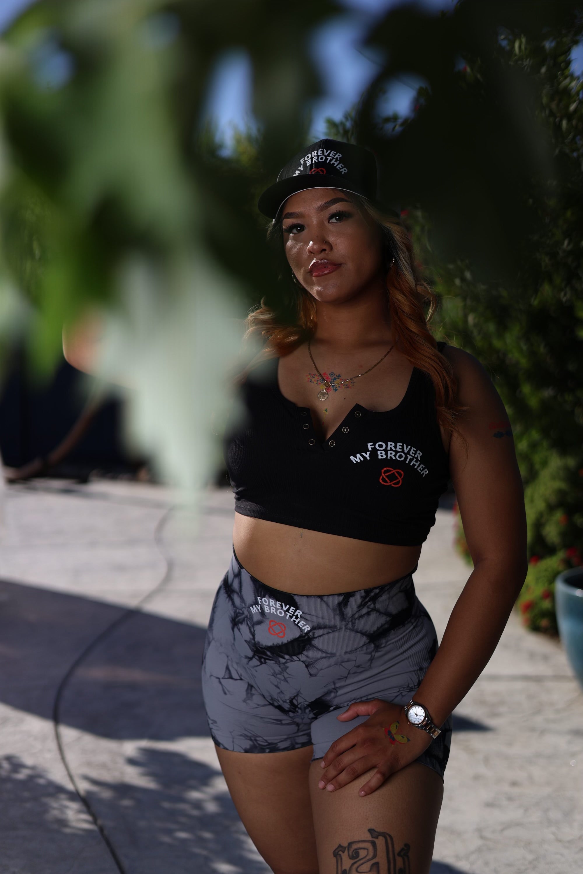 (FMB) Signature Booty Lifting Yoga Shorts