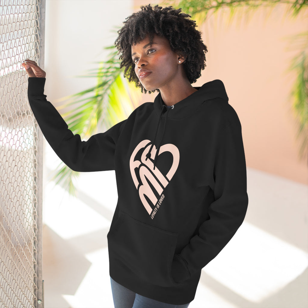(FMB) Loyalty Heart Unisex Fleece Hoodie