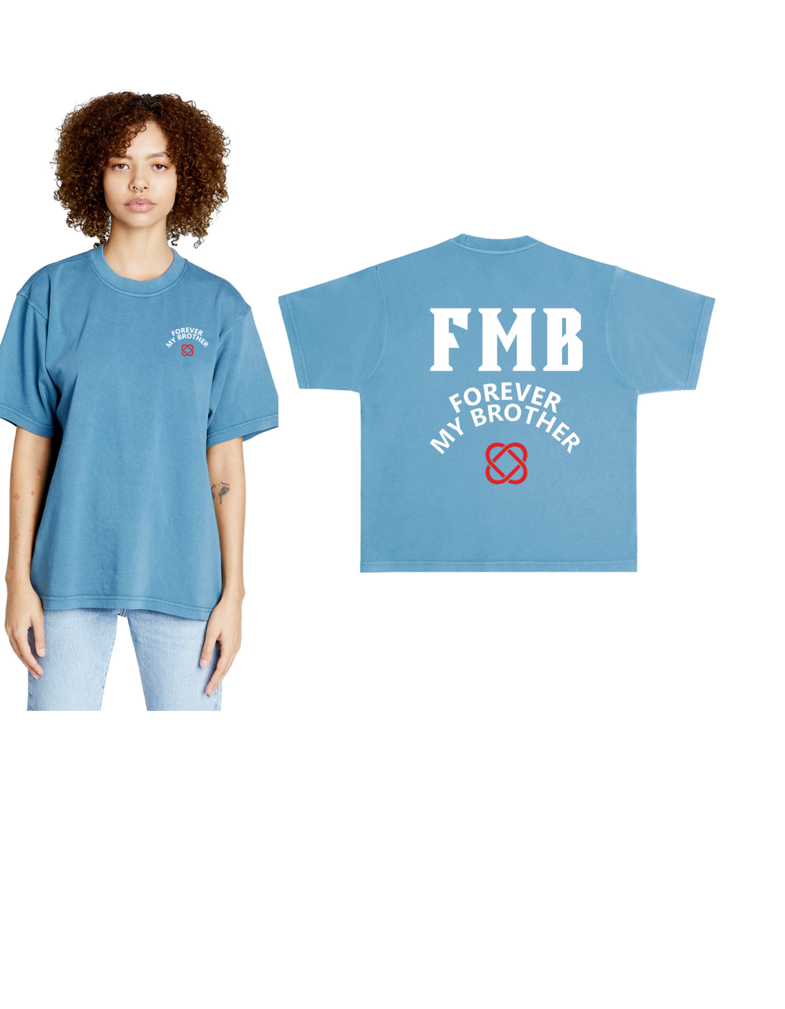 (FMB) Signature Boxy Tee (Bare Basics)