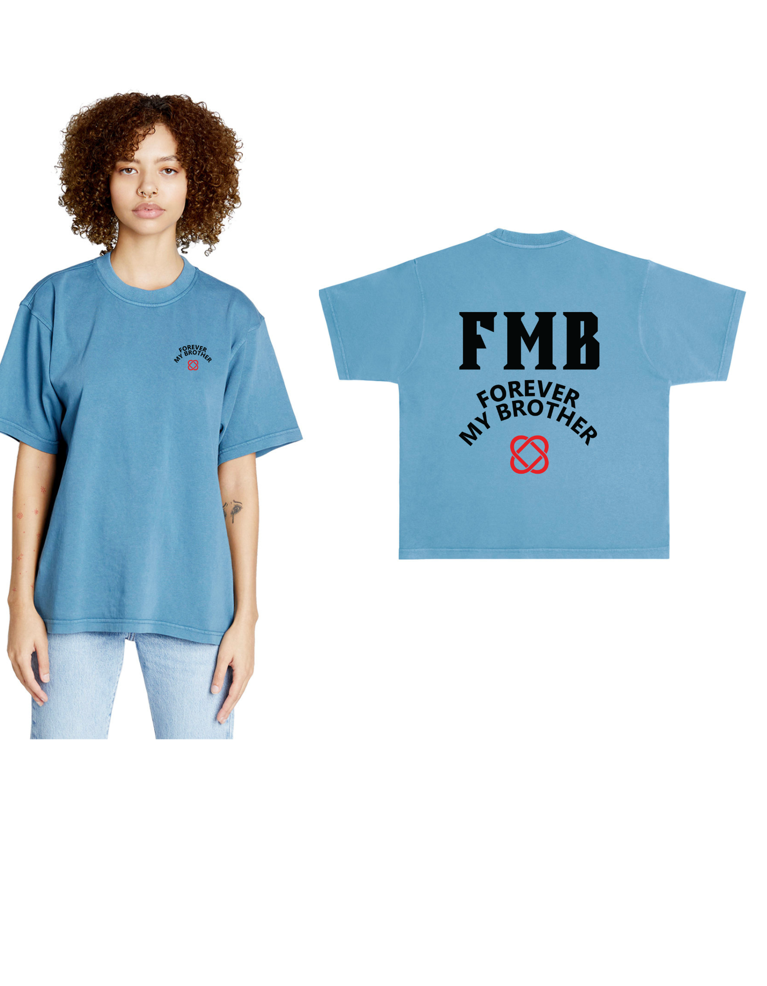 (FMB) Signature Boxy Tee (Bare Basics)