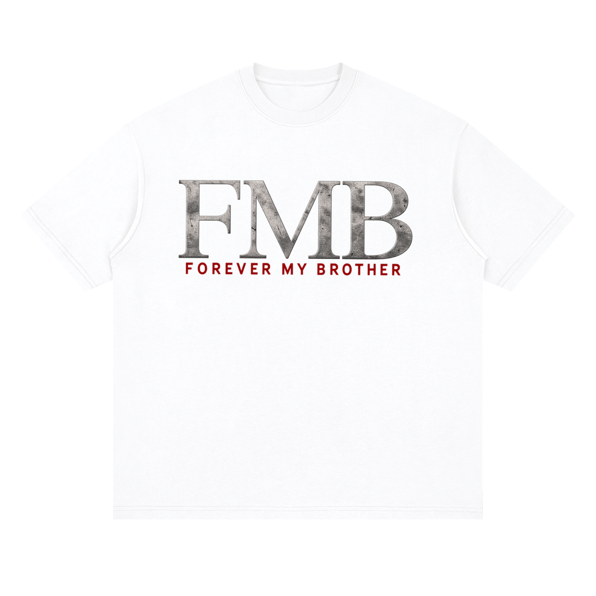 FMB Forever My Brother Streetwear Drop Shoulder T-Shirt
